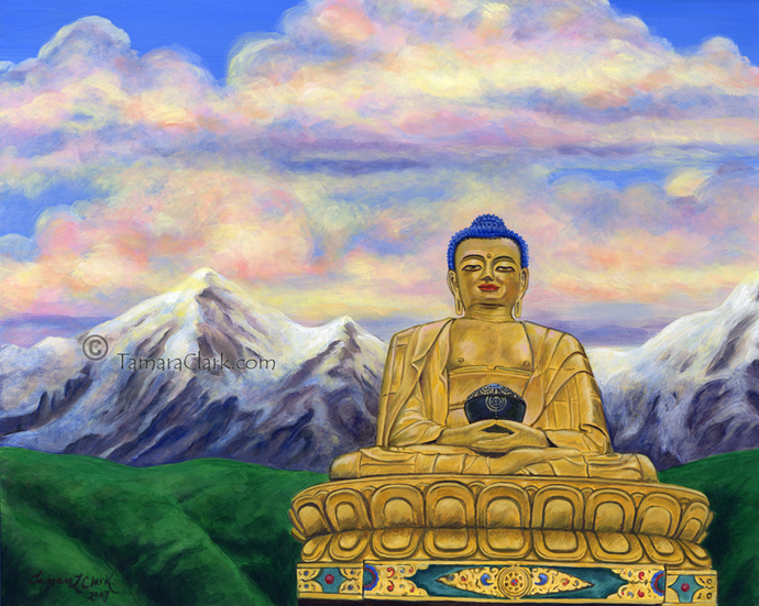 Golden Buddha, Nepal