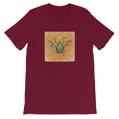 Beetle and the Sun Unisex Short Sleeve T-Shirt