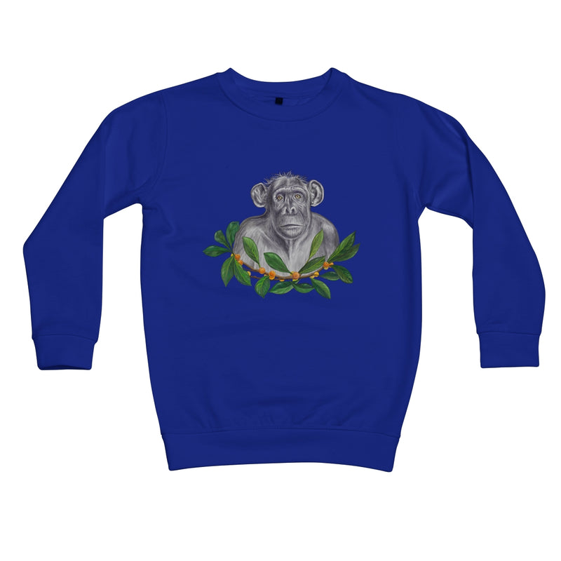 Chimp and Figs Kids Sweatshirt