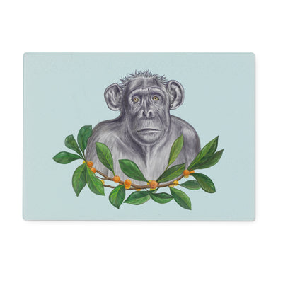 Chimp and Figs Glass Chopping Board