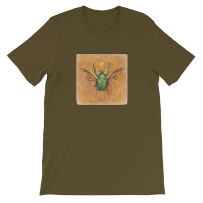 Beetle and the Sun Unisex Short Sleeve T-Shirt