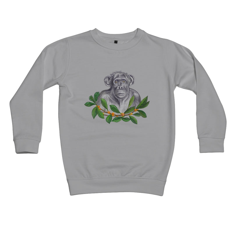 Chimp and Figs Kids Sweatshirt