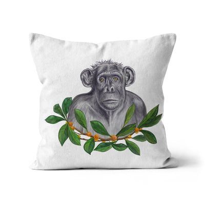 Chimp and Figs Cushion