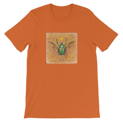 Beetle and the Sun Unisex Short Sleeve T-Shirt