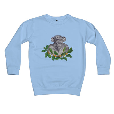 Chimp and Figs Kids Sweatshirt