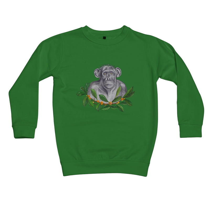 Chimp and Figs Kids Sweatshirt