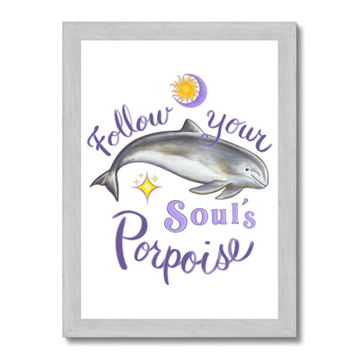 A Soul’s Porpoise  Antique Framed Print