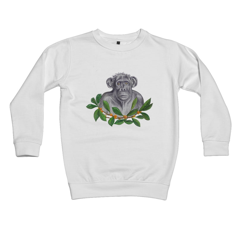 Chimp and Figs Kids Sweatshirt