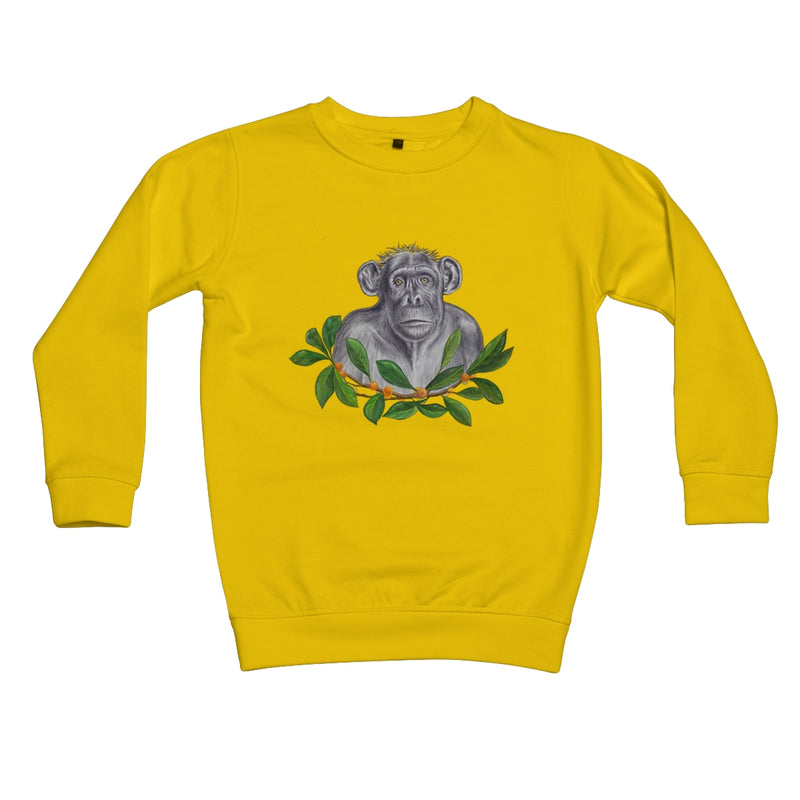 Chimp and Figs Kids Sweatshirt