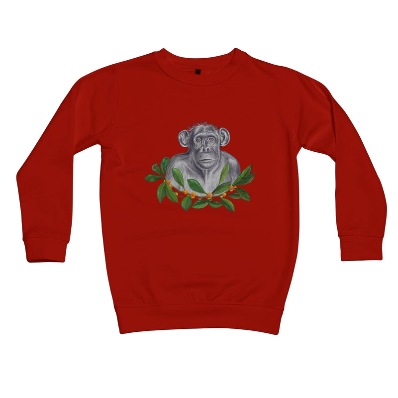 Chimp and Figs Kids Sweatshirt