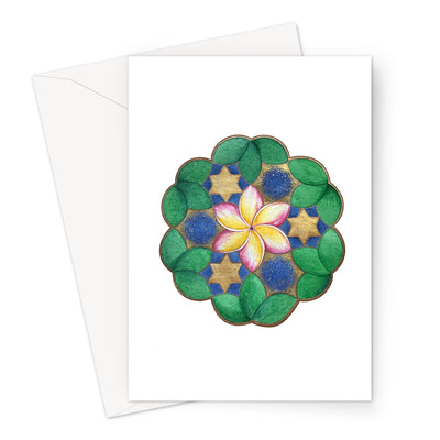 Circling Aloha Greeting Card