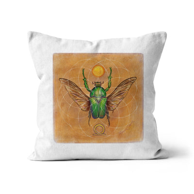 Beetle and the Sun Cushion