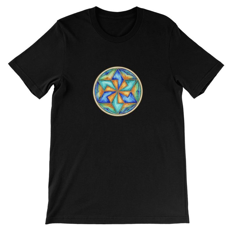 Star Mandala Unisex Short Sleeve T-Shirt