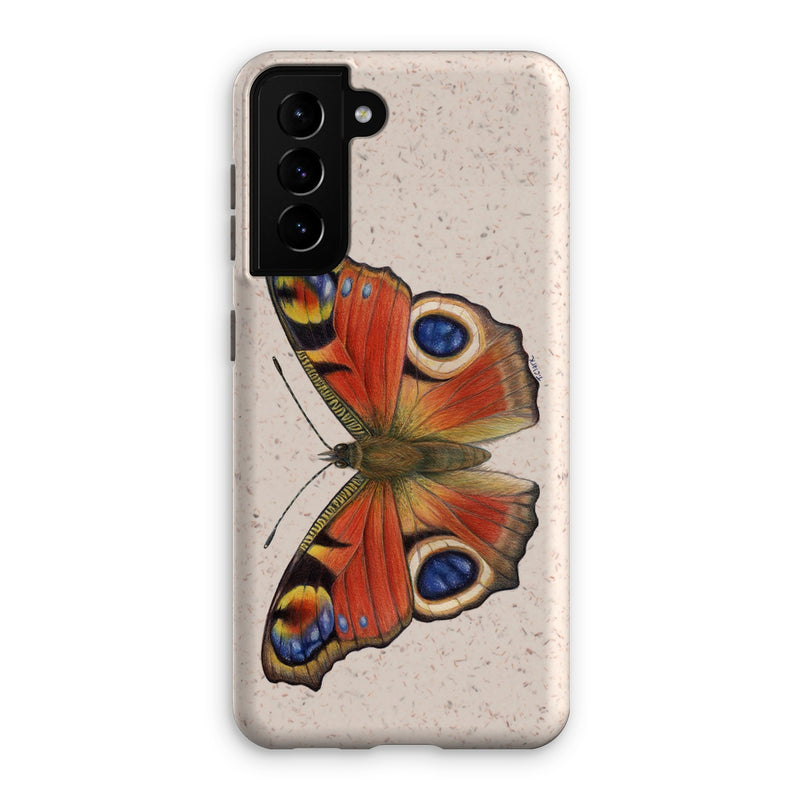 Peacock Butterfly Eco Phone Case