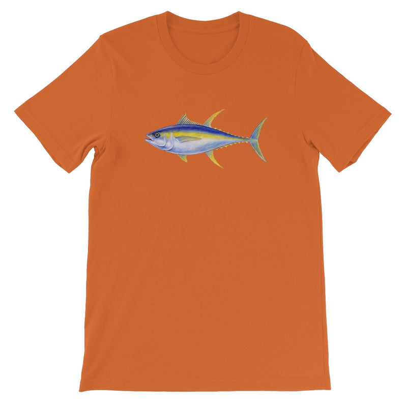 Yellowfin Tuna Unisex Short Sleeve T-Shirt