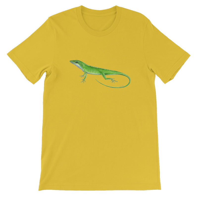 Green Anole Lizard Unisex Short Sleeve T-Shirt