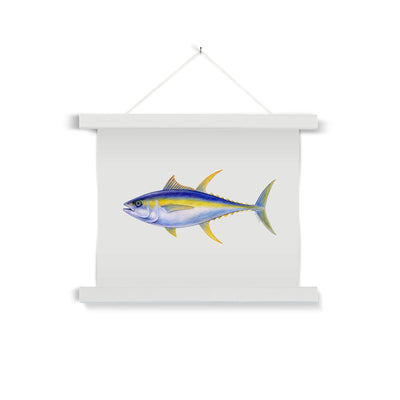 Yellowfin Tuna Fine Art Print with Hanger