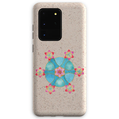 Spinning Sixes & Clematis  Eco Phone Case