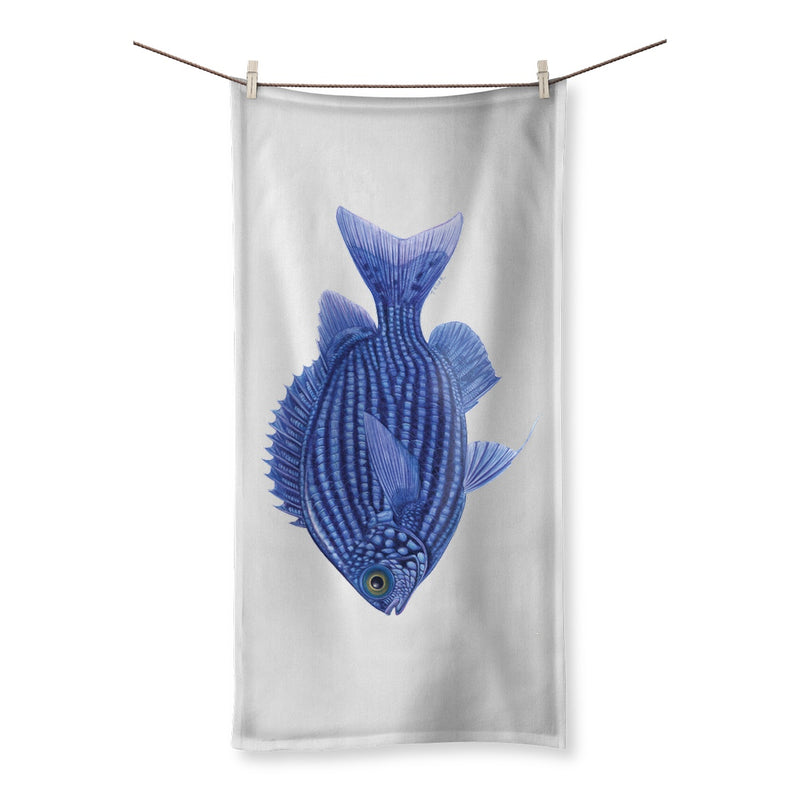Deep Blue Chromis Towel
