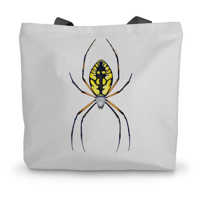 Argiope Spider Canvas Tote Bag