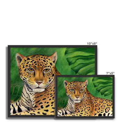 Jaguar Framed Photo Tile