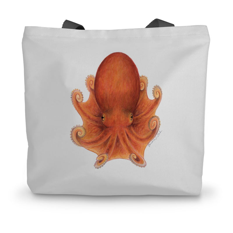 Northern Octopus Canvas Tote Bag