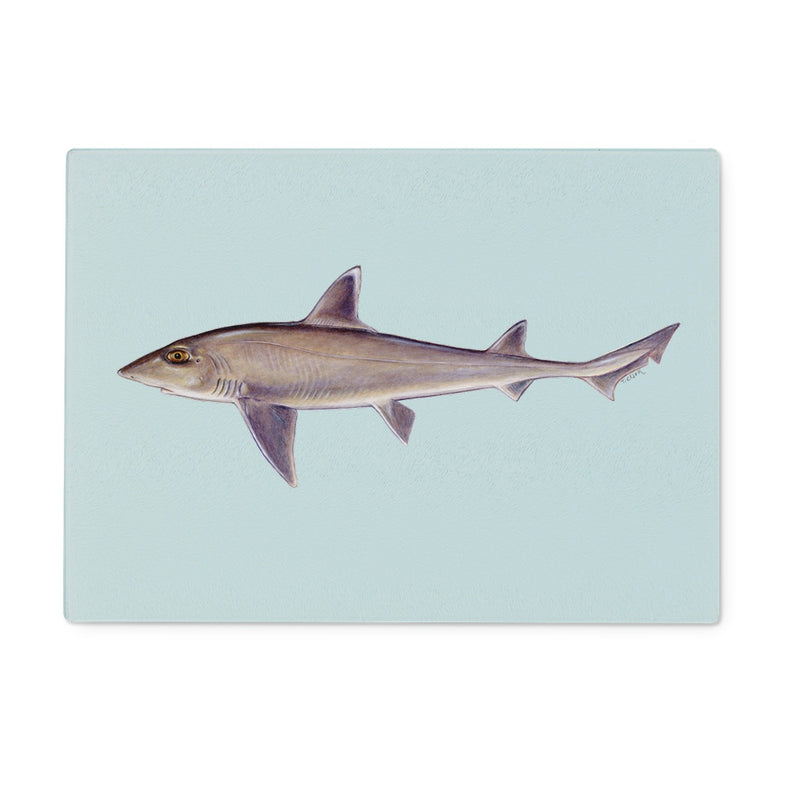 Smooth Dogfish Glass Chopping Board