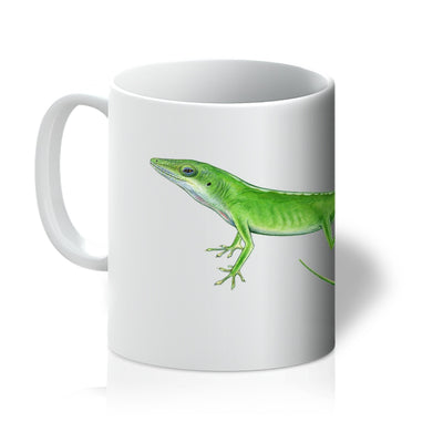 Green Anole Lizard Mug