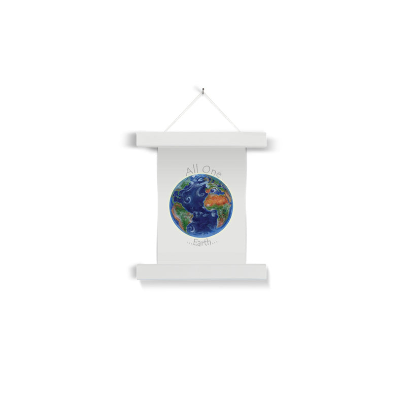 All One Earth Fine Art Print with Hanger
