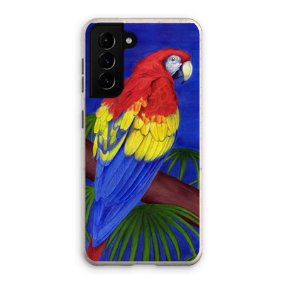 Scarlet Red Macaw Eco Phone Case