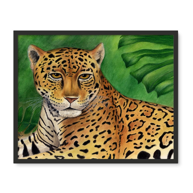 Jaguar Framed Photo Tile