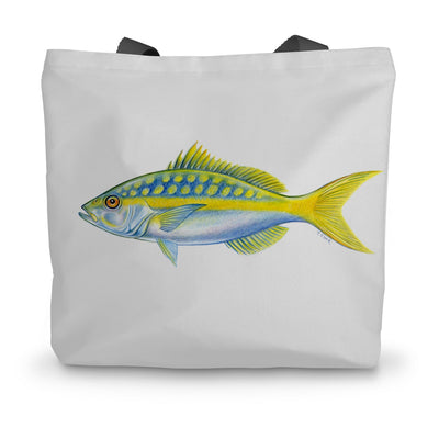 Yellowtail Snapper Canvas Tote Bag