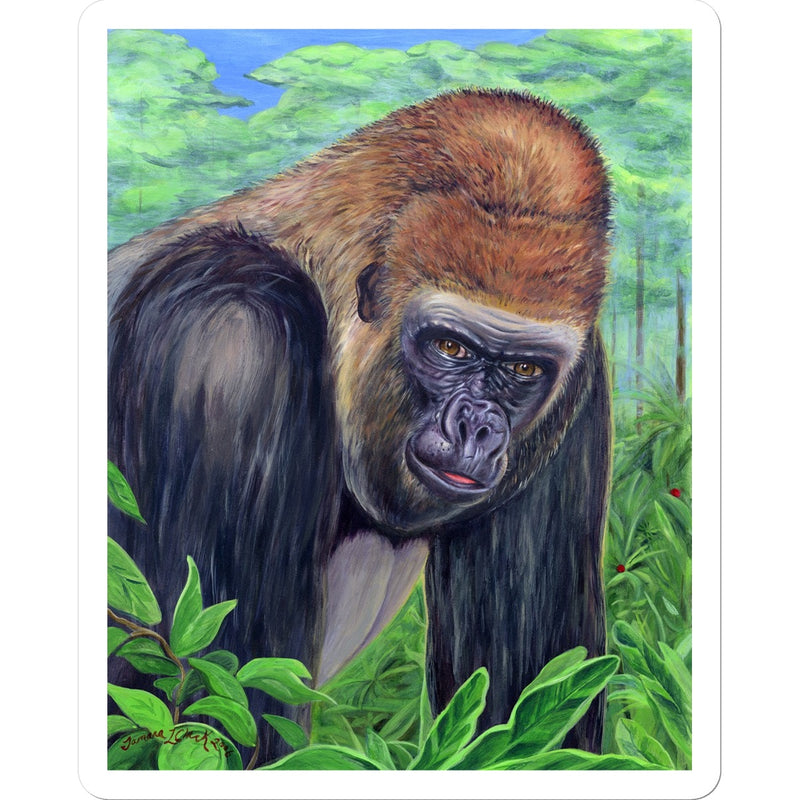 Gorilla gorilla  Sticker