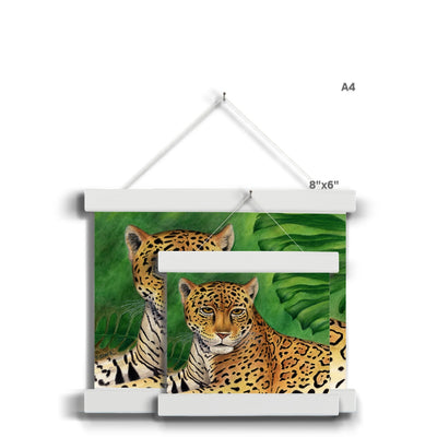 Jaguar Fine Art Print with Hanger
