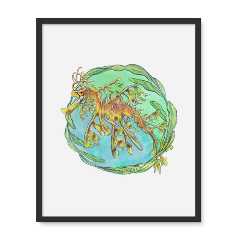 Seadragon Framed Photo Tile