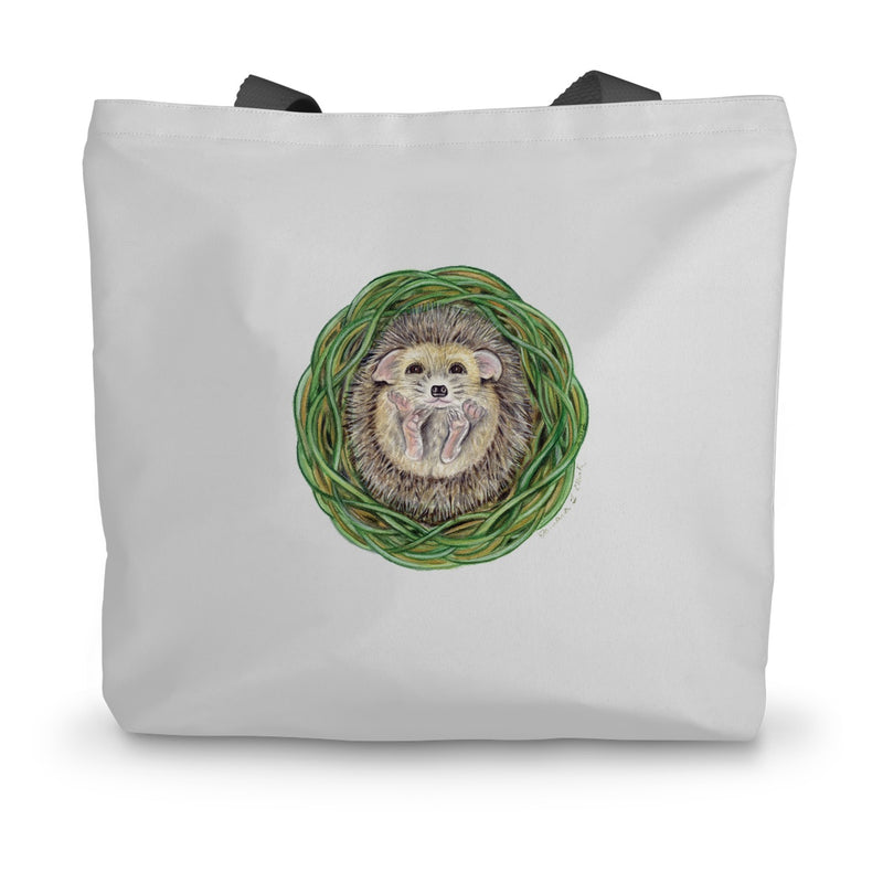Hedgehog  Canvas Tote Bag