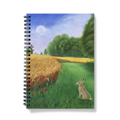 Hare's Path to the Moon Notebook
