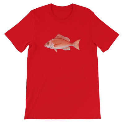 Red Snapper Unisex Short Sleeve T-Shirt