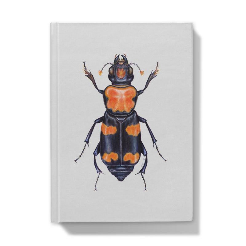 Burying Beetle Hardback Journal