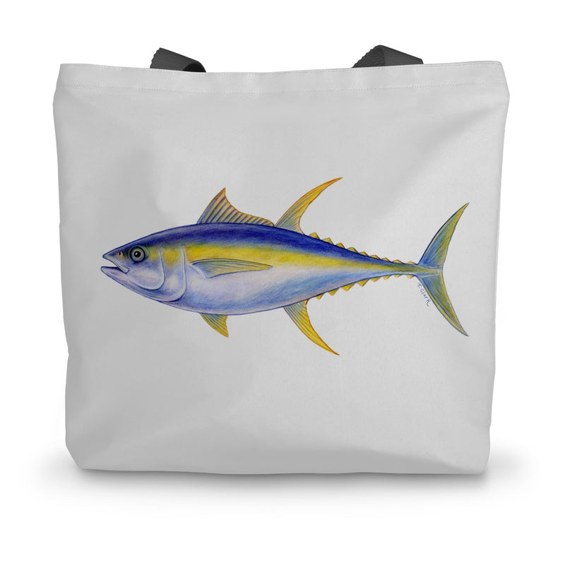 Yellowfin Tuna Canvas Tote Bag
