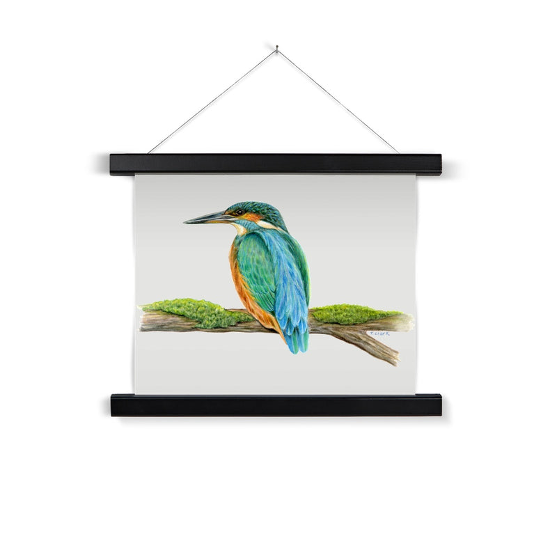 Kingfisher Fine Art Print with Hanger