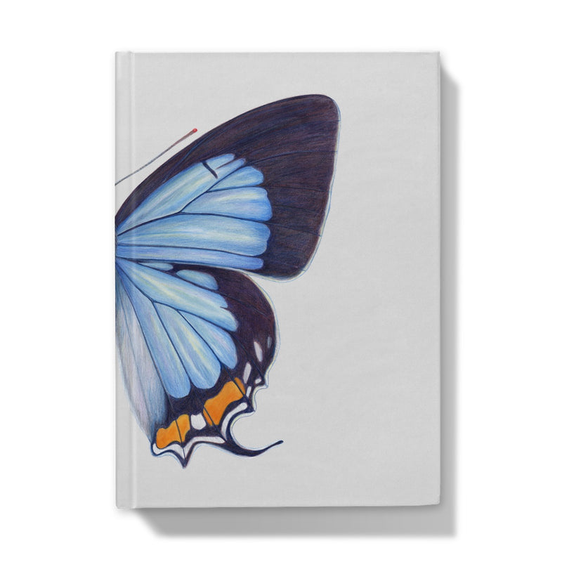 Imperial Blue Butterfly Hardback Journal