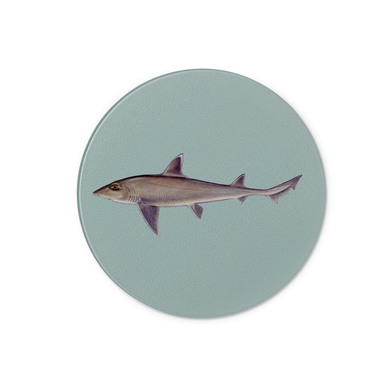 Smooth Dogfish Glass Chopping Board