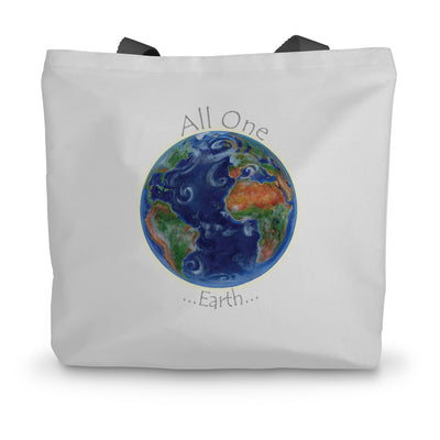 All One Earth Canvas Tote Bag