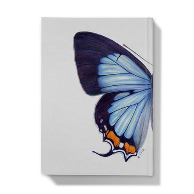 Imperial Blue Butterfly Hardback Journal