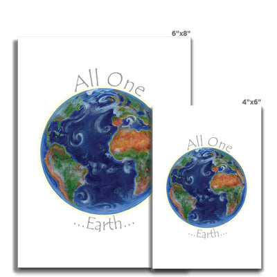 All One Earth Fine Art Print