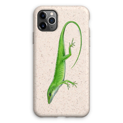Green Anole Lizard Eco Phone Case