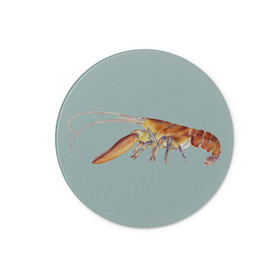 Northern Lobster Glass Chopping Board