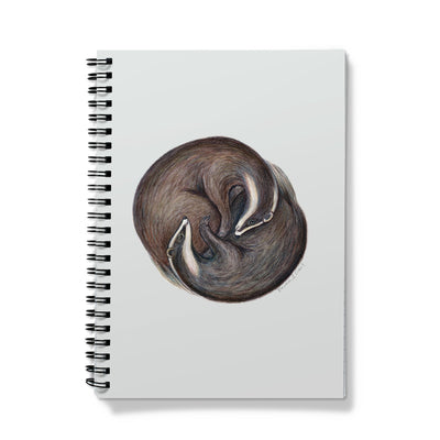 Yin Yang Badgers Notebook