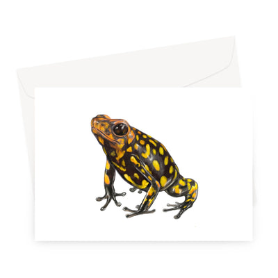 Harlequin poison frog Greeting Card